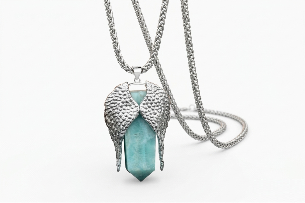 Crafted with approximately 10g of solid 999 silver, combined with a natural crystal and handcrafted detailing — this is a piece built to last, not to be replaced.