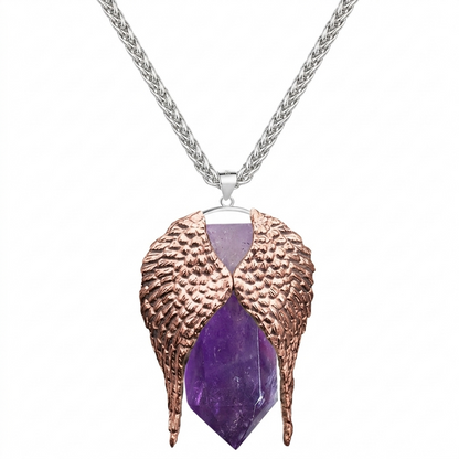 More Than a Necklace — A Symbol of Protection A handcrafted angel wing pendant designed to bring calm, strength, and meaning into your daily life.