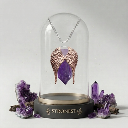More Than a Necklace — A Symbol of Protection A handcrafted angel wing pendant designed to bring calm, strength, and meaning into your daily life.