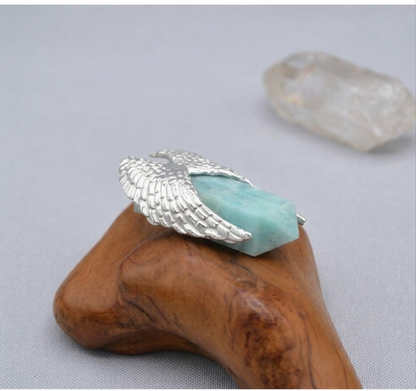 Crafted with approximately 10g of solid 999 silver, combined with a natural crystal and handcrafted detailing — this is a piece built to last, not to be replaced.
