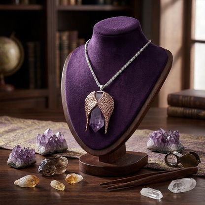 More Than a Necklace — A Symbol of Protection A handcrafted angel wing pendant designed to bring calm, strength, and meaning into your daily life.